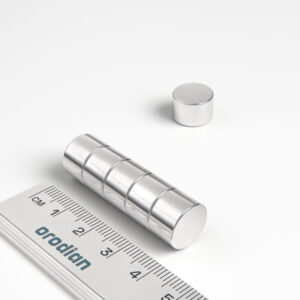Neodymium magnet, disc, 12×8 mm - N38