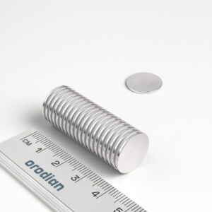 Neodymium magnet, disc, 15×1 mm - N38