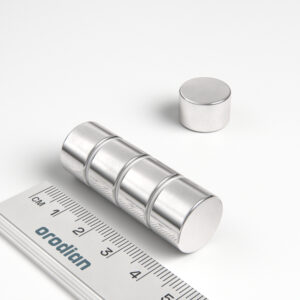 Neodymium magnet, disc, 15×10 mm - N38