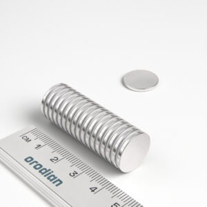 Neodymium magnet, disc, 15×1.5 mm - N38