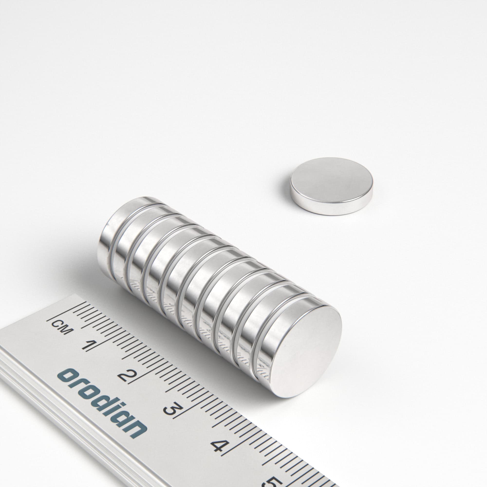 Neodymium magnet, disc, 15×3 mm - N38