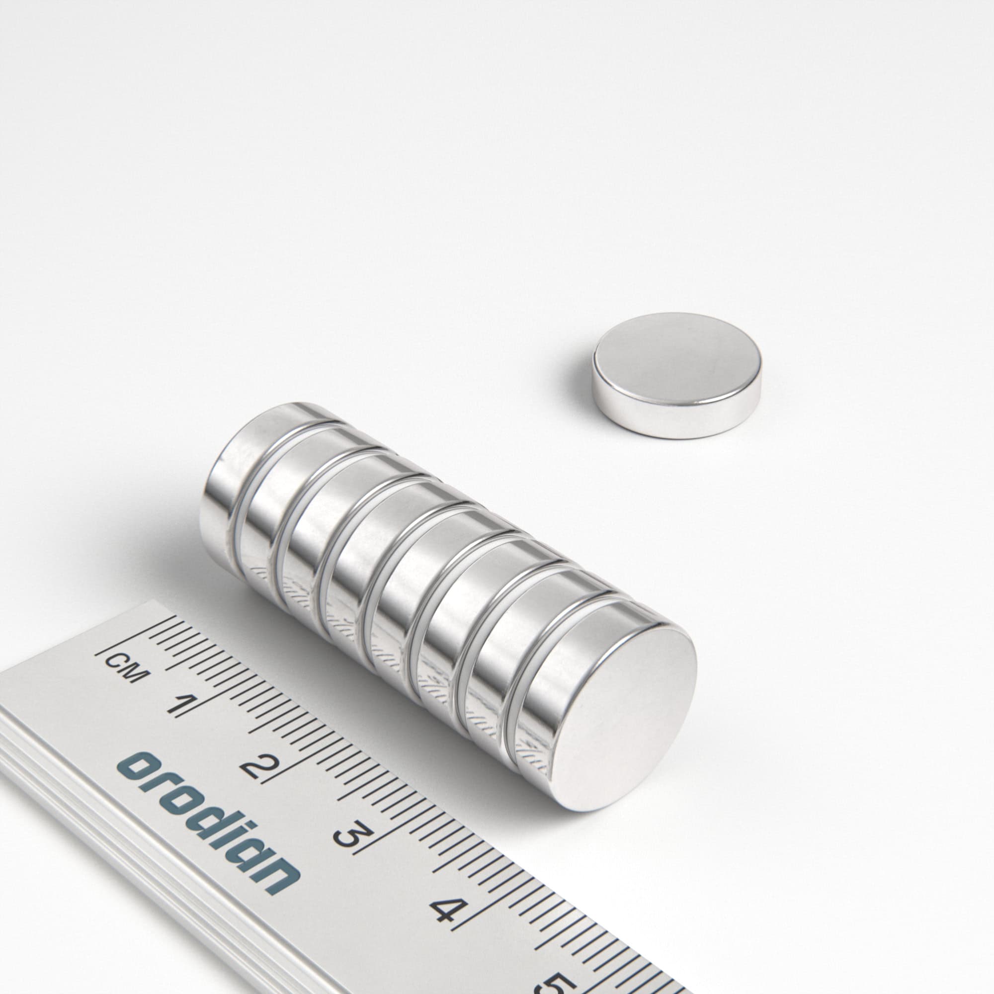 Neodymium magnet, disc, 15×4 mm - N38