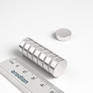 Neodymium magnet, disc, 15×5 mm - N40