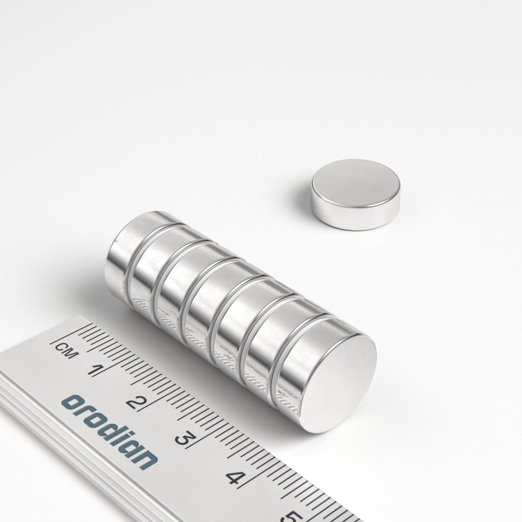 Neodymium magnet, disc, 15×5 mm - N40