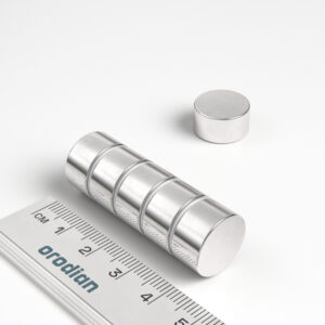 Neodymium magnet, disc, 15×8 mm - N38