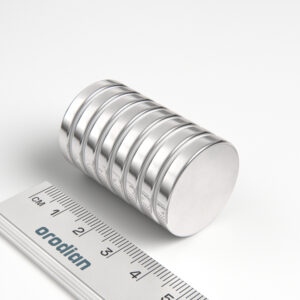 Neodymium magnet, disc, 25×4 mm - N38