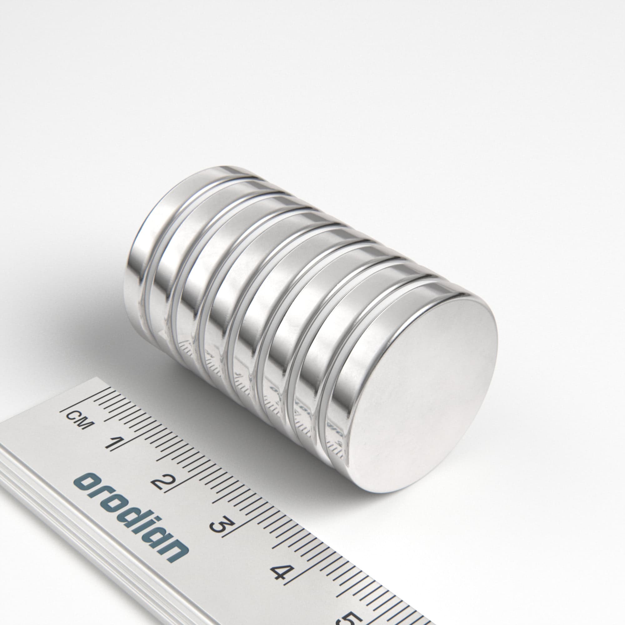 Neodymium magnet, disc, 25×4 mm - N38