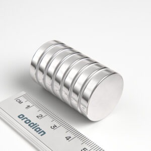 Neodymium magnet, disc, 25×5 mm - N38