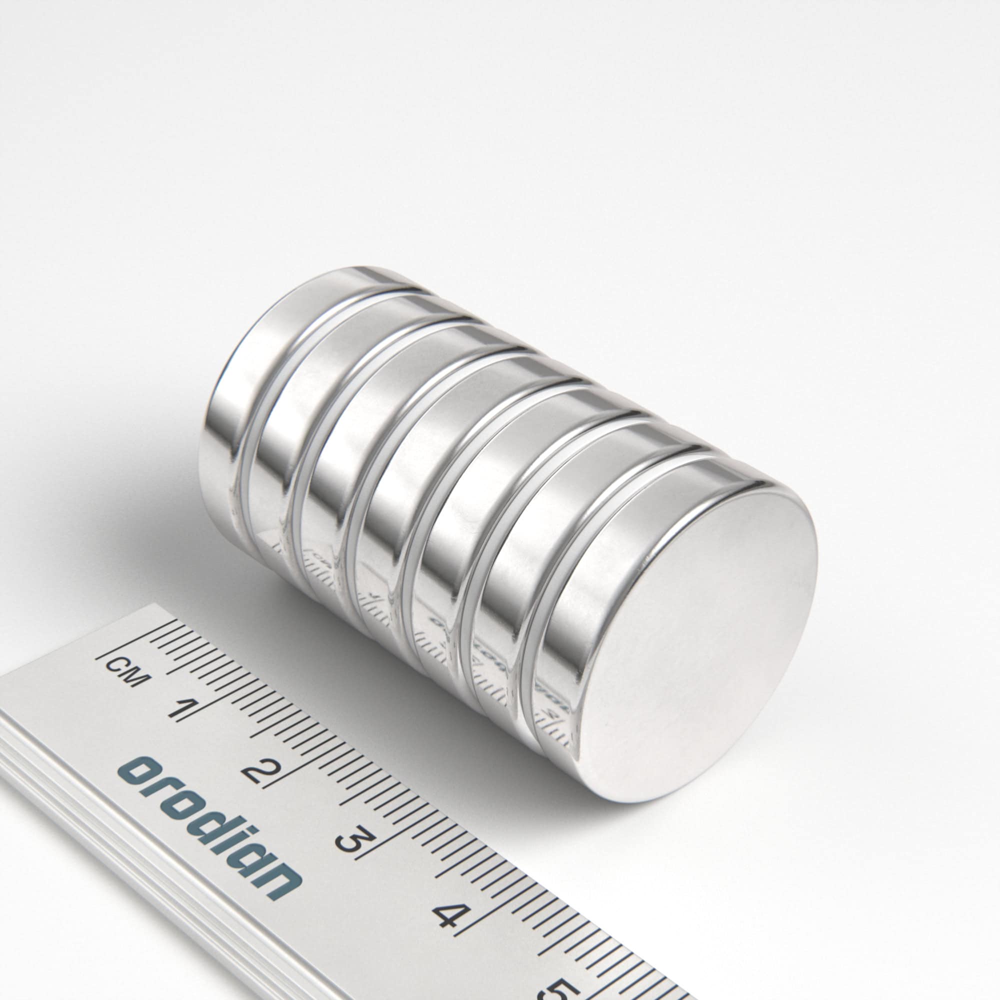 Neodymium magnet, disc, 25×5 mm - N38