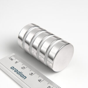 Neodymium magnet, disc, 25×7 mm - N38