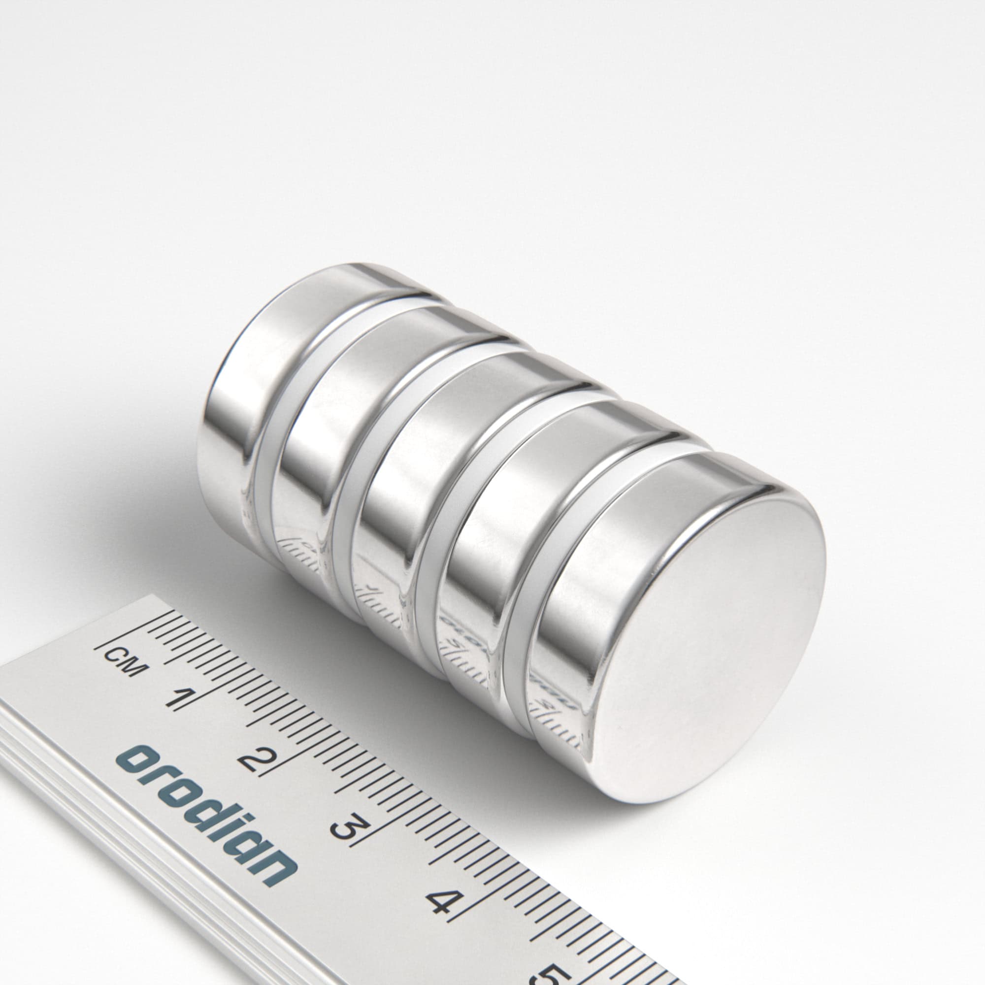 Neodymium magnet, disc, 25×7 mm - N38