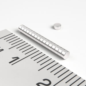 Neodymium magnet, disc, 2×1 mm - N52