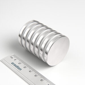 Neodymium magnet, disc, 40×5 mm - N38