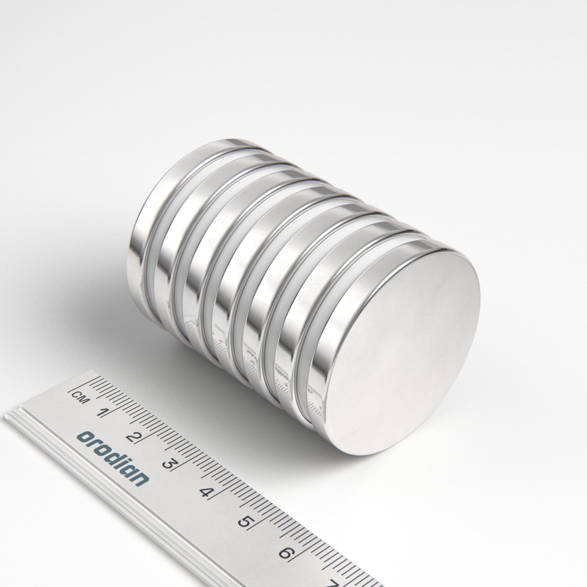 Neodymium magnet, disc, 40×5 mm - N38