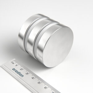 Neodymium magnet, disc, 50×10 mm - N55