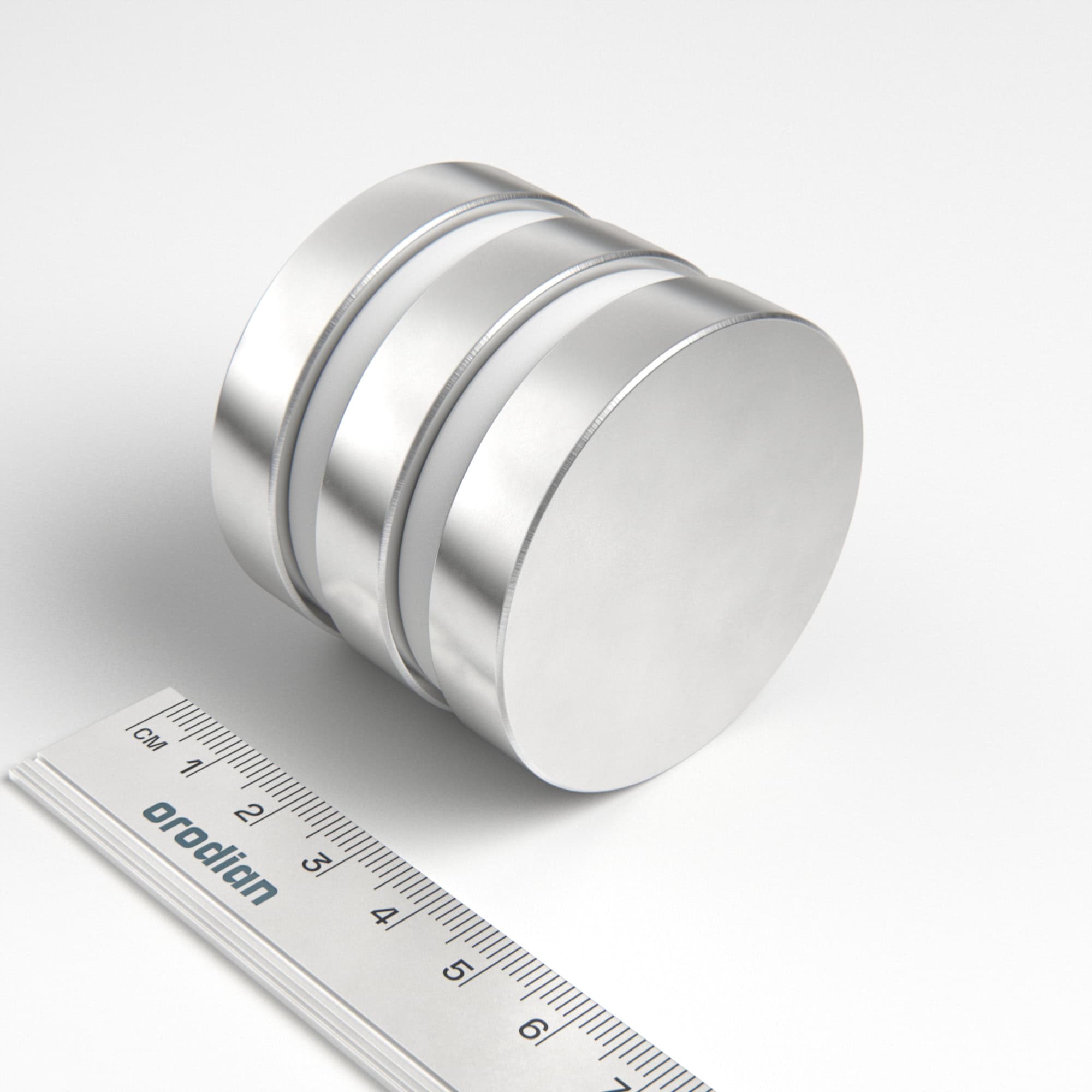 Neodymium magnet, disc, 50×10 mm - N55