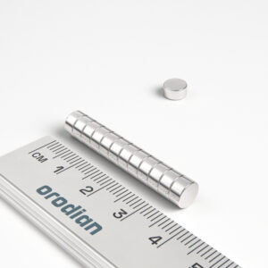 Neodymium magnet, disc, 6×3 mm - N38