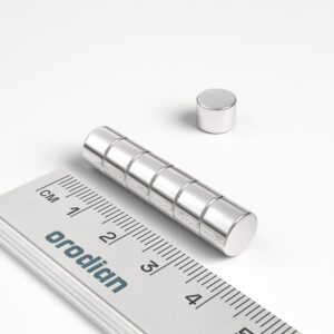 Neodymium magnet, disc, 8×6 mm - N38