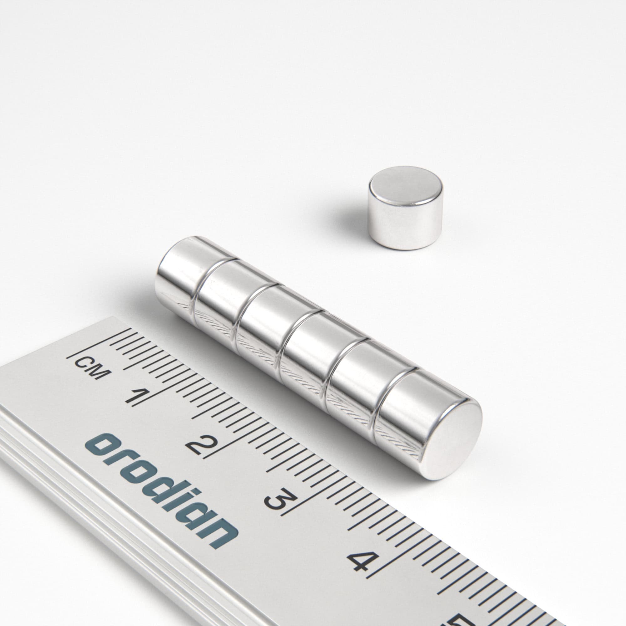 Neodymium magnet, disc, 8×6 mm - N38