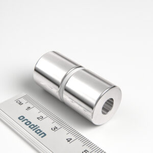 Neodymium magnet, ring, 20-8×20 mm - N42