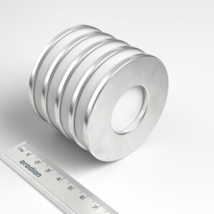 Neodymium magnet, ring, 66.5-30×4 mm, 150 °C - N35SH