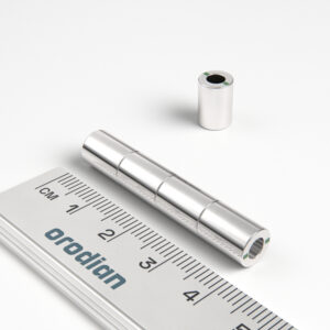 Neodymium magnet, ring, 7-3.7×10 mm - N42
