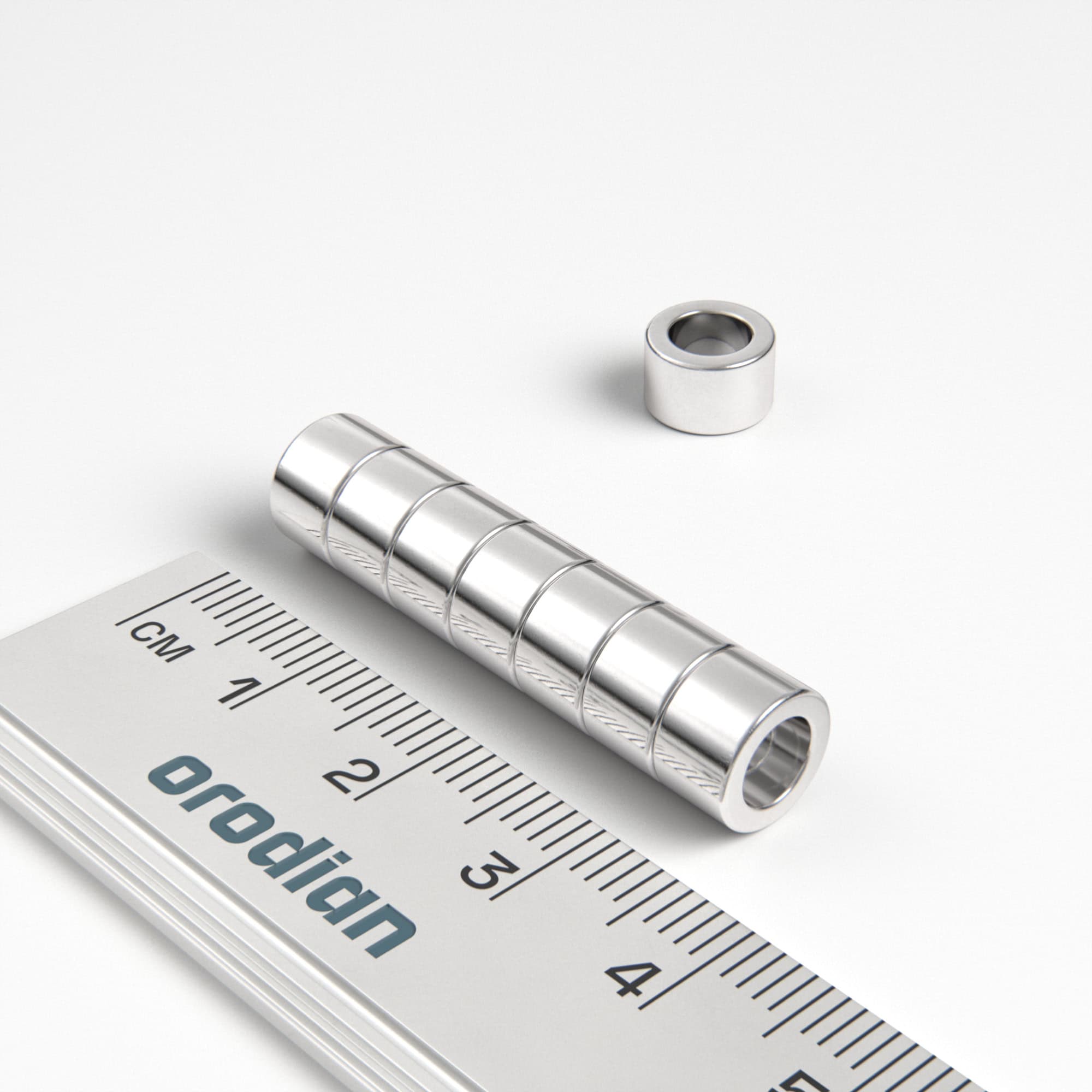 Neodymium magnet, ring, 8-5×5 mm - N38